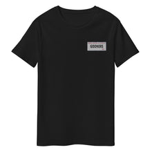 Load image into Gallery viewer, Embroidered Gooners Islington Street sign Men&#39;s premium cotton t-shirt Black or White up to 5XL
