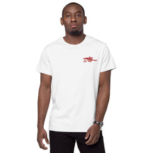 Load image into Gallery viewer, Arsenal FC Vintage Red Cannon Embroidered on Men&#39;s premium cotton t-shirt, white or Black up to 5XL

