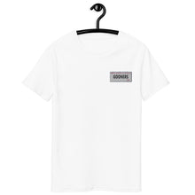 Load image into Gallery viewer, Embroidered Gooners Islington Street sign Men&#39;s premium cotton t-shirt Black or White up to 5XL
