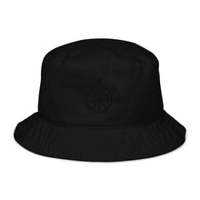 Load image into Gallery viewer, Organic bucket hat Shadow Project Black Arsenal FC Cannon embroidered
