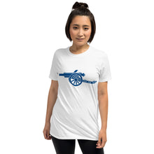 Load image into Gallery viewer, Blue Cannon Short-Sleeve Embroidered Unisex T-Shirt
