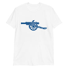 Load image into Gallery viewer, Blue Cannon Short-Sleeve Embroidered Unisex T-Shirt
