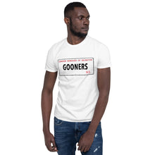 Load image into Gallery viewer, Gooners Street Sign - Short-Sleeve Unisex T-Shirt
