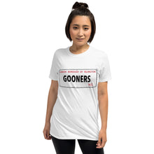 Load image into Gallery viewer, Gooners Street Sign - Short-Sleeve Unisex T-Shirt
