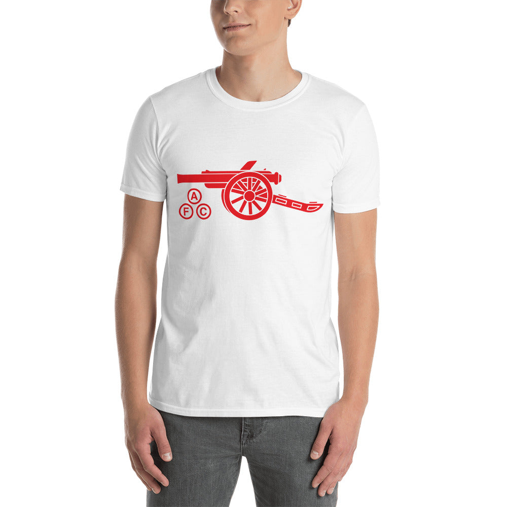 Red AFC Cannon - Short-Sleeve Unisex T-Shirt