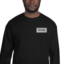 Load image into Gallery viewer, The HERD Street sign printed Unisex Sweatshirt
