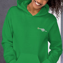 Load image into Gallery viewer, Shamrock Cannon Embroidered Hoodie -Unisex Hoodie
