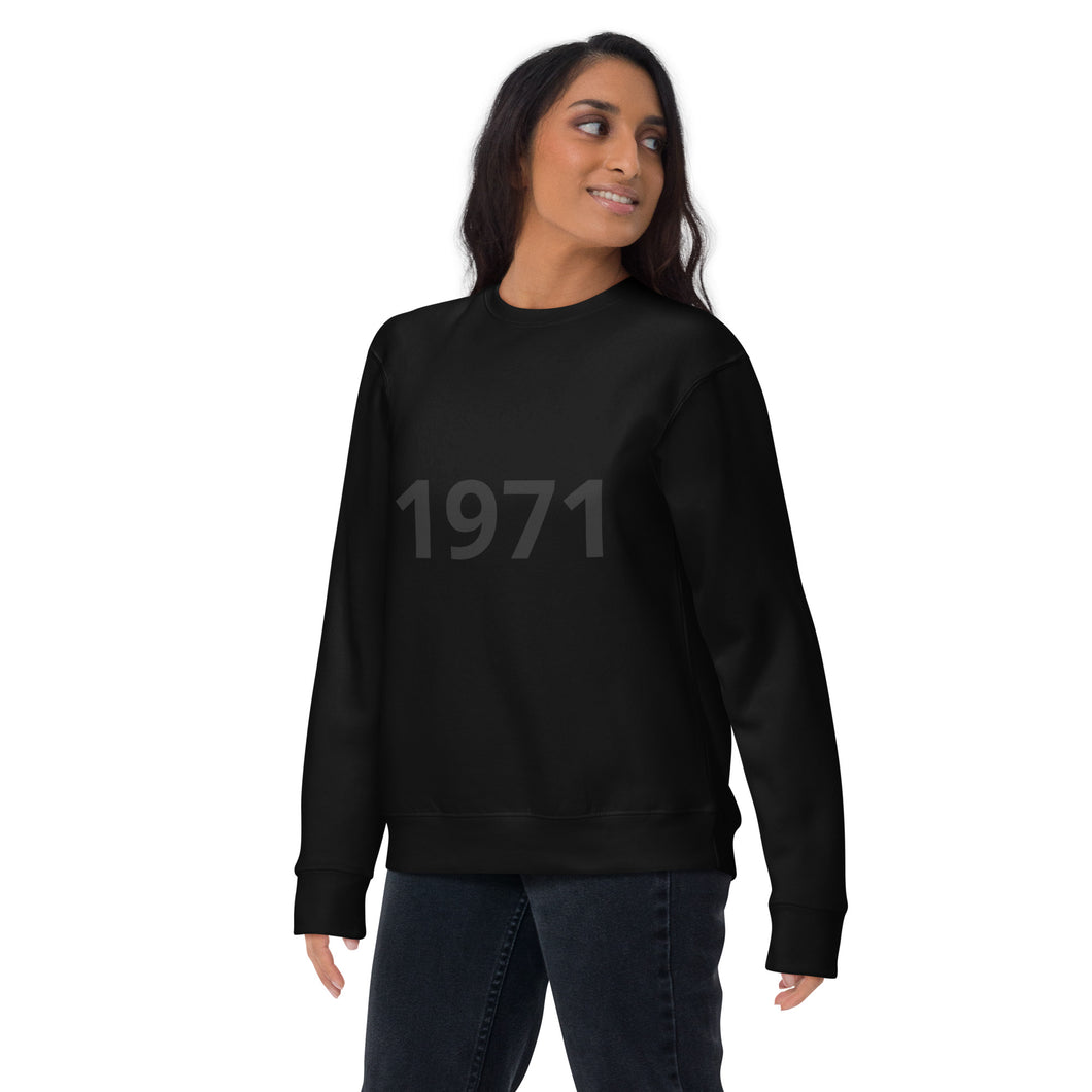 Unisex Premium Sweatshirt 1971