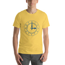 Load image into Gallery viewer, Clockend - Clock  -Short-Sleeve Unisex T-Shirt - Yellow , Red , White
