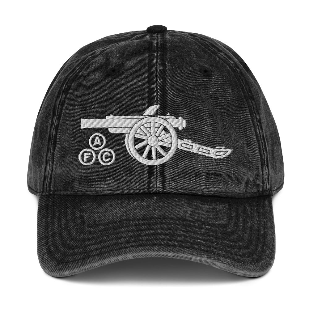 Arsenal FC Embroidered  AFC Cannon Vintage Cotton Twill Cap