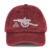 Load image into Gallery viewer, Arsenal FC Embroidered  AFC Cannon Vintage Cotton Twill Cap
