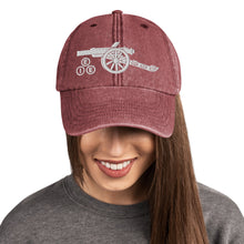 Load image into Gallery viewer, Arsenal EIE Embroidered Cannon on Vintage Hat
