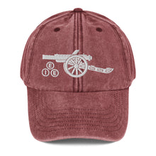 Load image into Gallery viewer, Arsenal EIE Embroidered Cannon on Vintage Hat
